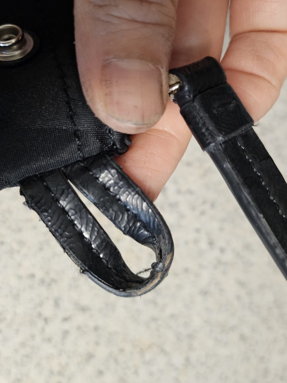 Coach Black Signature Patch Pouch - Picture 5 of 7
